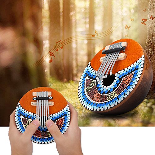 Pouce Piano, 7 Clé Portable Pouce Doigt Piano Instrument de Musique pour Enfants Adulte - Les Beatles, Paul McCartney, John Lennon, RIngo Starr, George Harrison Pouce Piano, 7 Clé Portable Pouce Doigt Piano Instrument de Musique pour Enfants Adulte – Image 3