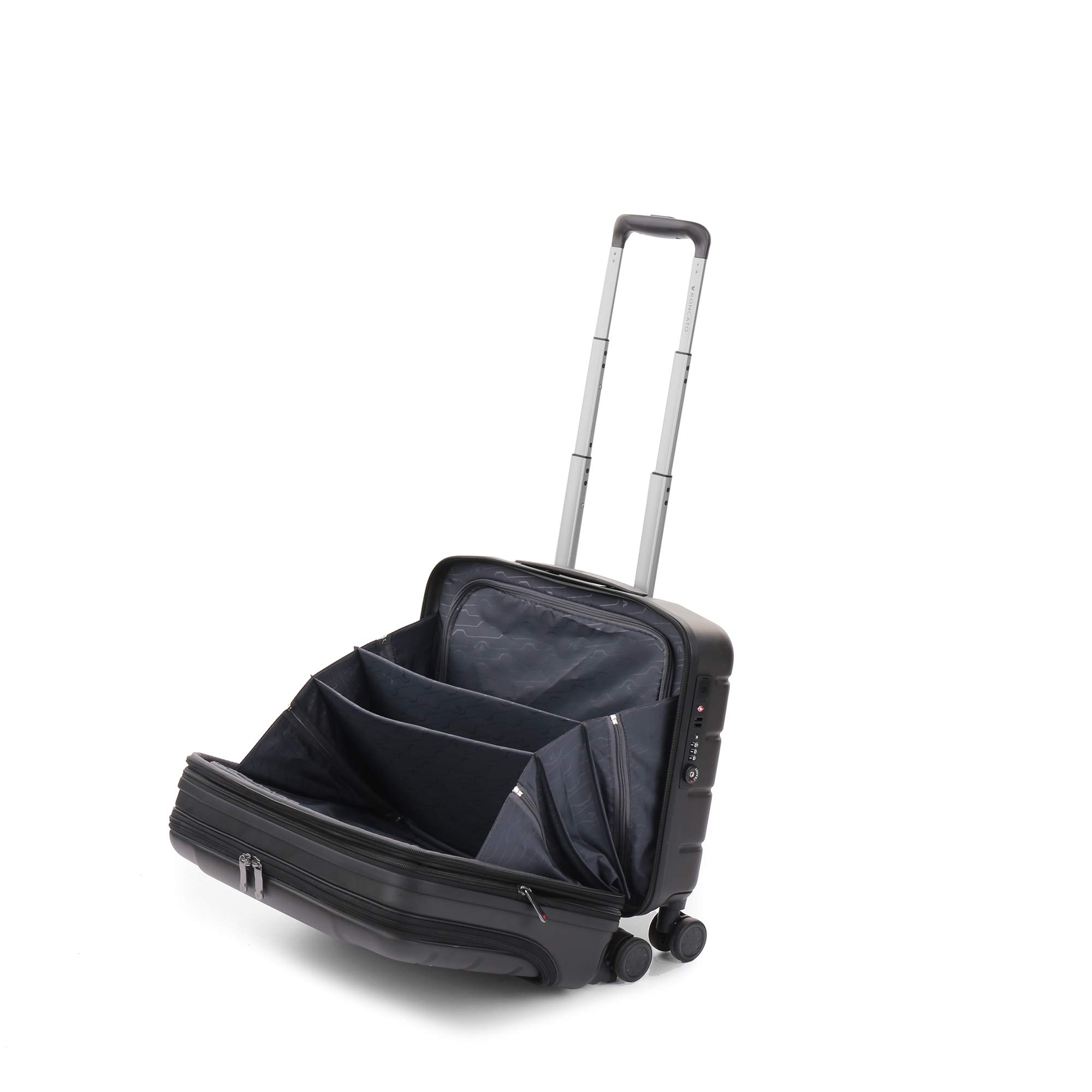 RONCATO Biz 4.0 Trolley porta pc 15.6'' espandibile Nero con usb