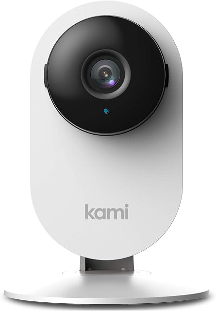 KAMI Security Camera with Face Detection by YI Technology, 1080p Wifi Home Camera Indoor, Human and Sound detection, Motion Alerts, Night vision, Cloud storage, support micro SD card, Works with Alexa