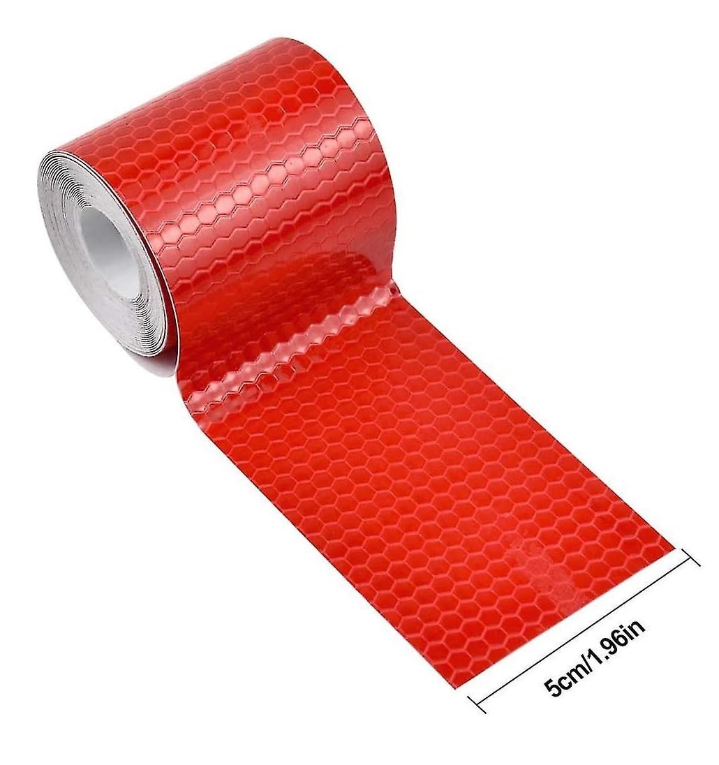 Bande Réfléchissante Bicolor 10m - Sécurité & Visibilité Maxi