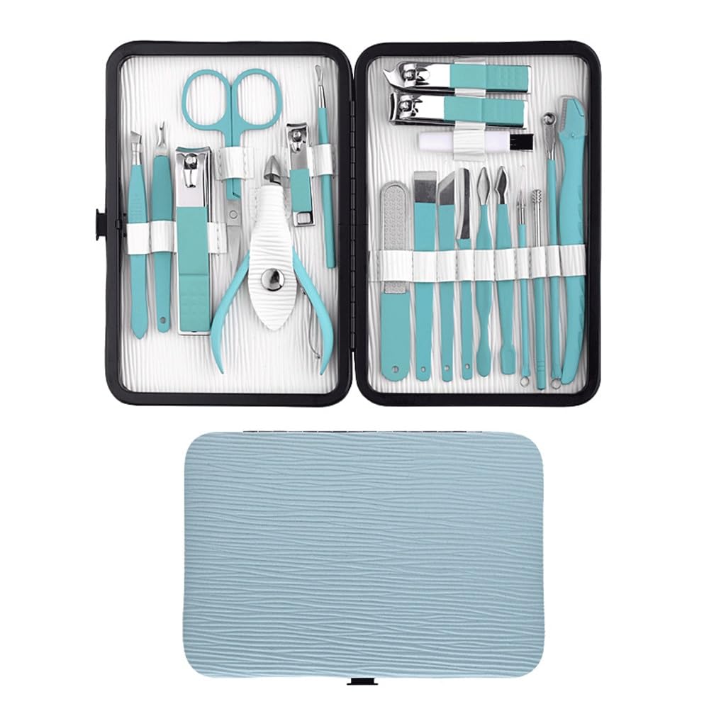 Upgraded 20 Piece Nail Manicure and Enhancement Tool Set Nail Pliers Set