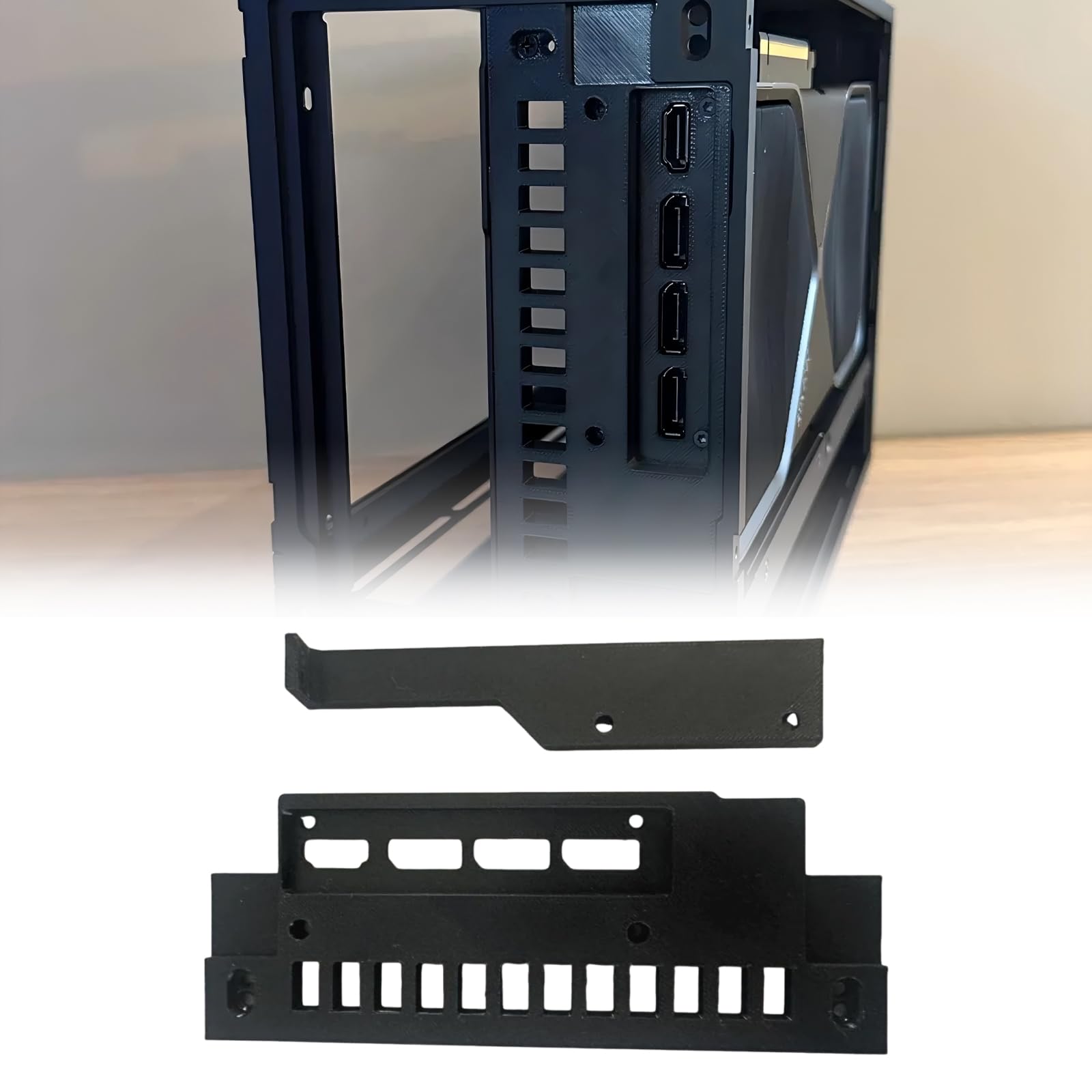 for Nvidia RTX 5080/5090 Reverse Airflow Adapter | Fit for Formd T1 Case | Flipped Travel Kit for Improved Cooling and Space Optimization
