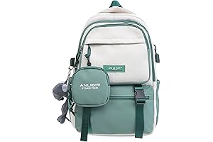 18.1 Inch Fashion Mini Backpack Stranger Things Bookbag with Cute Pendant Casual Daypack