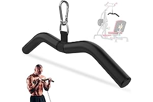 Cable Machine D-Handle Tricep Press-Down Bar