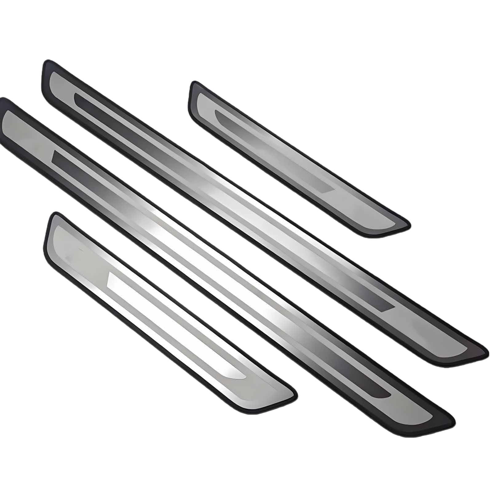 4 PCS Car Door Sill Protector for Buick Excelle 2013-2024, Stainless Steel Pedal Guard Anti Scratch Threshold Decoration Trim Stickers