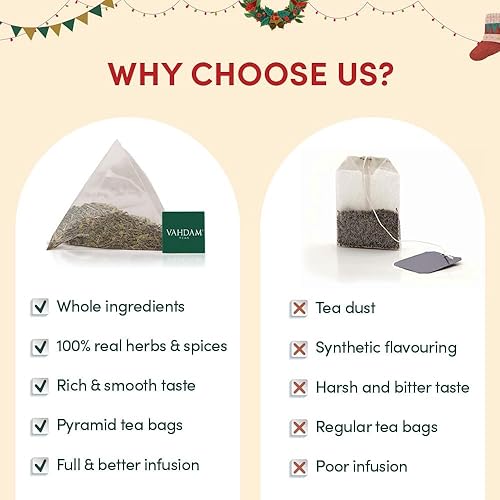 Miniatura 8 de Edición limitada  Regalo de Navidad 2023 Bolsas de té  24 sabores únicos  Caja de regalo de lujo  Regalo de té de Navidad, regalo de Navidad para