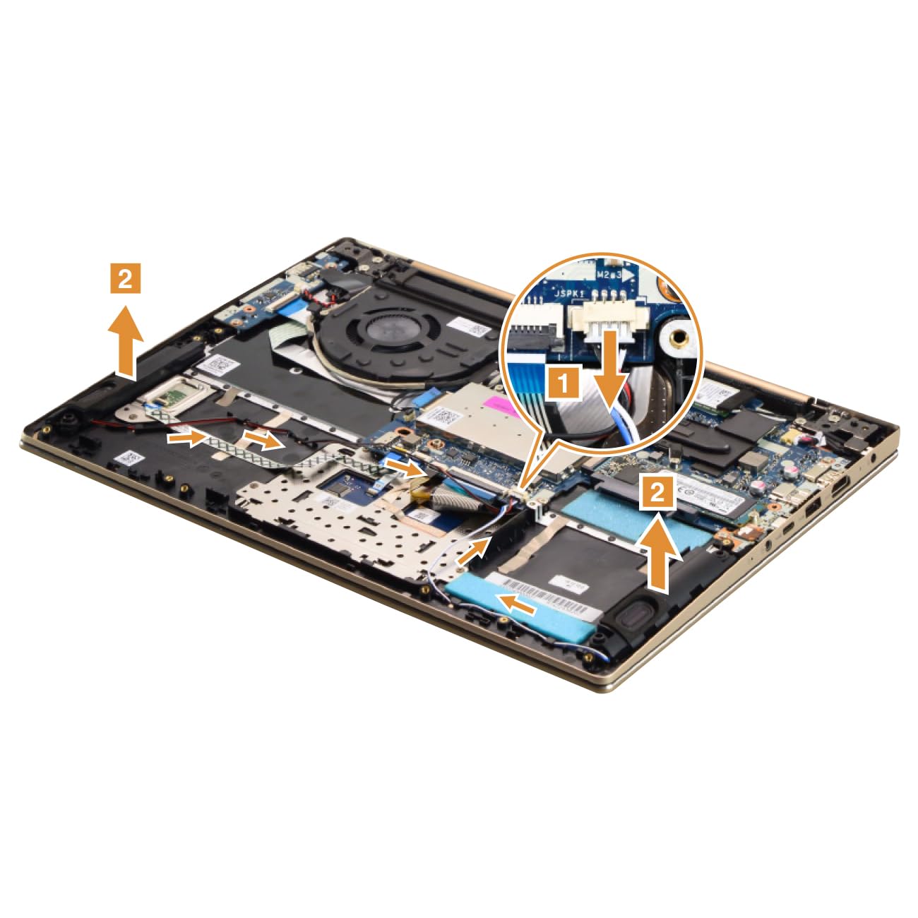 Amazon.com: Deal4GO Internal Speaker Assembly PK23000VA10