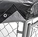 Dog Kennel Cover - WeatherGuard™ Medium All Season Dog Run Cover & Roof - Perfect Fit for Lucky Dog 5ft. X 10ft. Outdoor Cages and Pens (5ft. X 10ft)