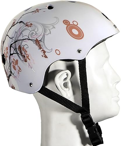 Punisher Skateboards 11-Vent - Monopatín multideportivo y casco BMX, tamaño juvenil mediano, incluye almohadillas extra para el casco, para niños y