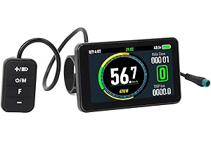 Electric Bike LCD Display Meter T8 for Multiple Communication Protocols