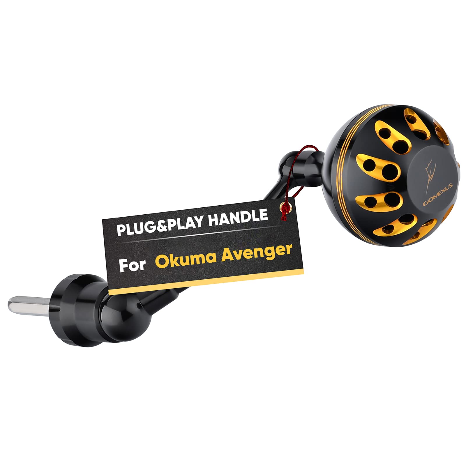 GOMEXUS Power Handle Compatible for Okuma Ceymar Avenger Helios Spinning Reel Handle