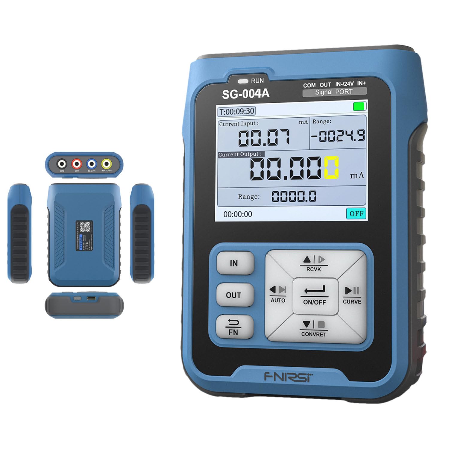 CelyToe Professional SG-004A Current Voltage Calibrator, 4-20mA Signal Generator with Multi‑Signal Output, for PLC, Inverter & Industrial Equipment Debugging