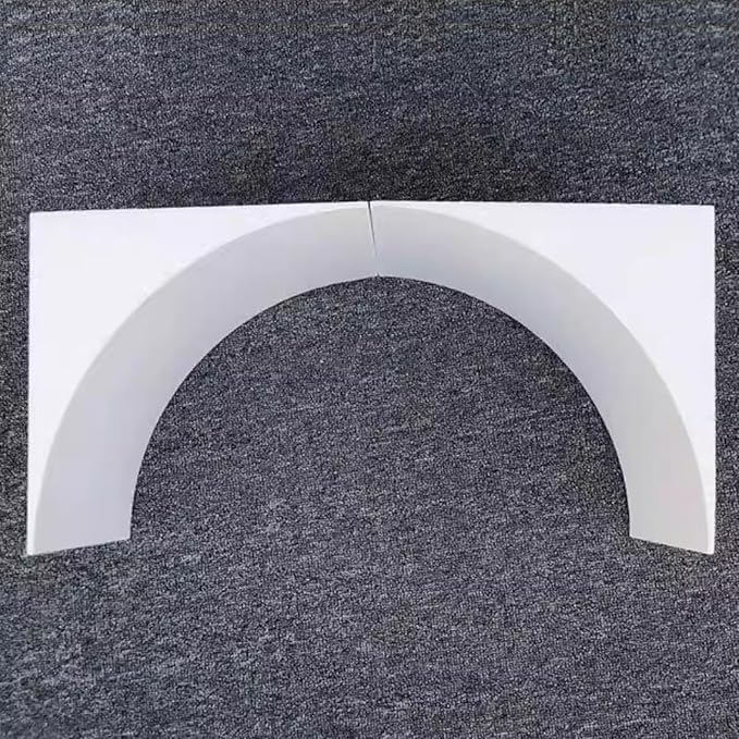Marcos de puerta arqueados de espuma para transformar pasos rectos en arcos elegantes pack de 2