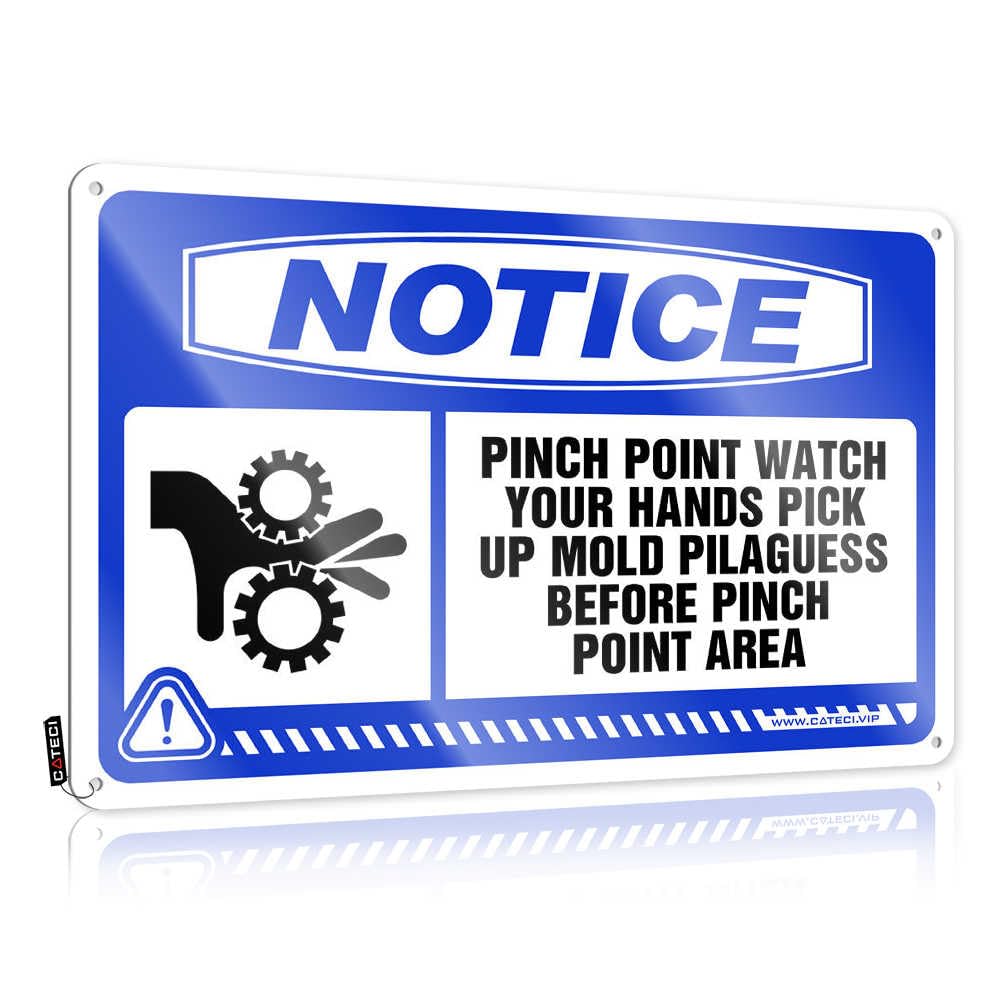Fzfn Colour Art Retro Ready To Hang - Notice Pinch Point Watch Your Hand Haves For Ranch(30X40cm)