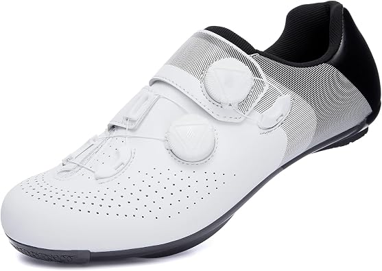 Mens Road Bike Cycling Shoes Women Compatible with KEO Pedal Compatible Installation SPD-SL/Peloton Cleats