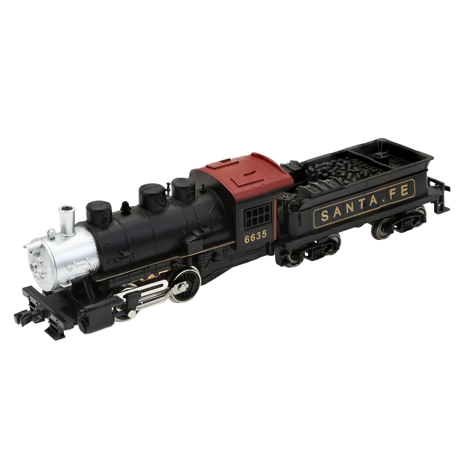 BrickBounty HO Scale Train Locomotive with Carriage, 1:87 Puffing Billy Train Set Compatible with All HO Model Railroads, Collection for Miniature Model Train Enthusiasts (96351) — image 1