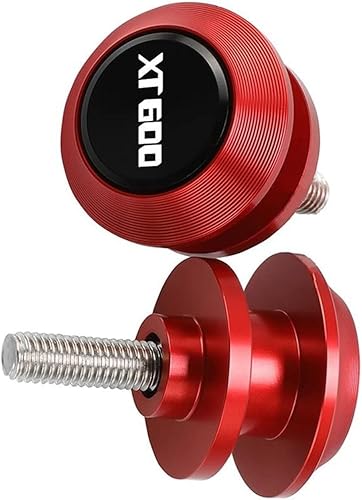 TCHAU Swingarm Motorcycle Swingarm Spools Slider Stand Screws for Yamaha XT600 XT600E XT600Z XT600ZE XT660R XT660X 2004 2005 2006 2007 2008 2009