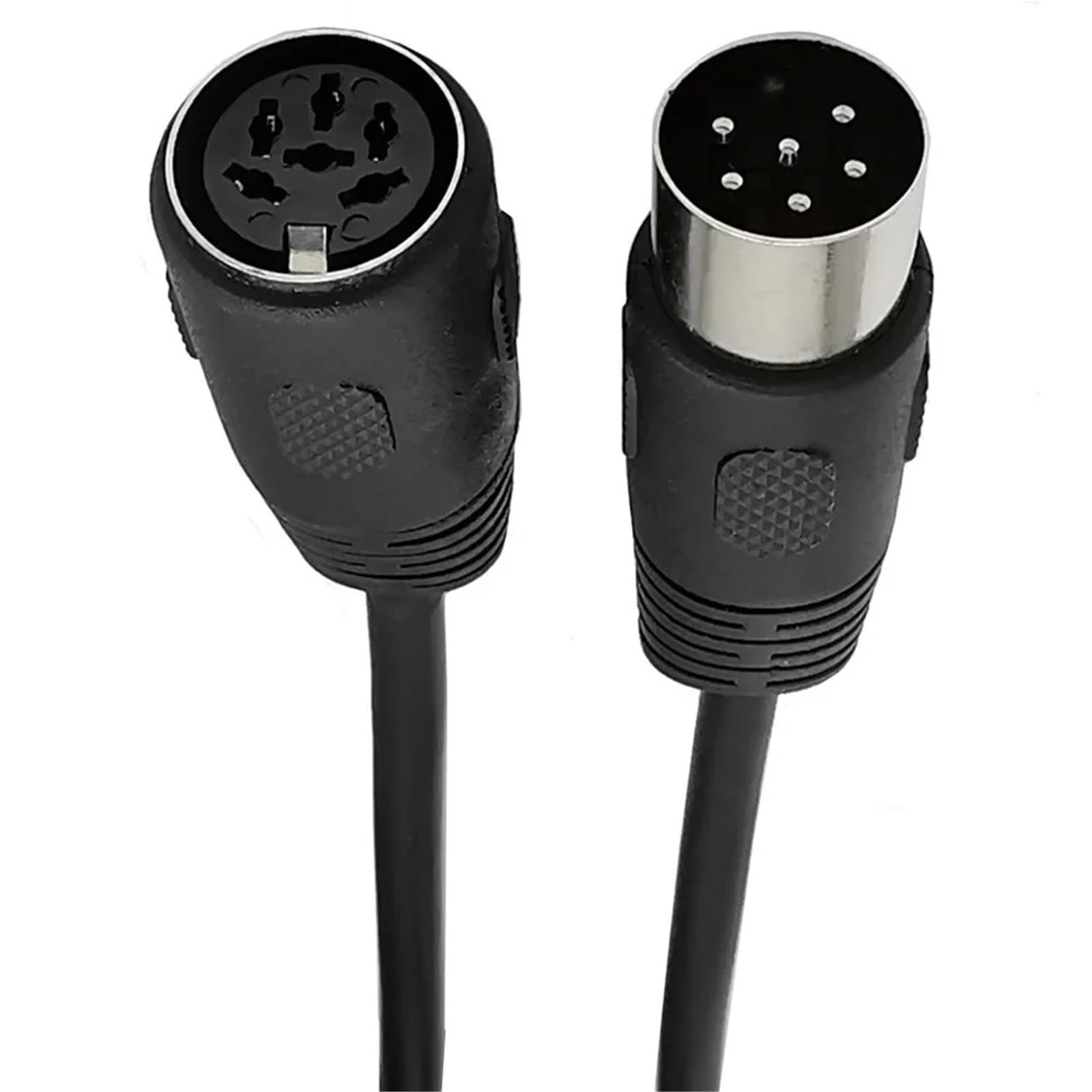DIN 6-pinowy męski na męski/męski na żeński kabel audio i wideo (3 metry)