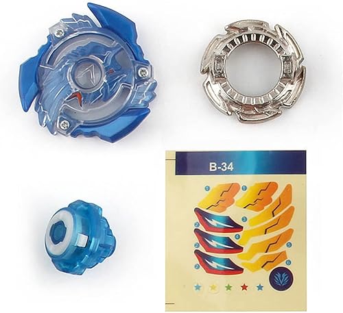 Miniatura 8 de Bey Battling Toys Starter Burst Booster B-34 Victory Valkyrie.B.V Batalla con B-184 Cuerda personalizada Bey Launcher LR IzquierdaDerecha Spin &