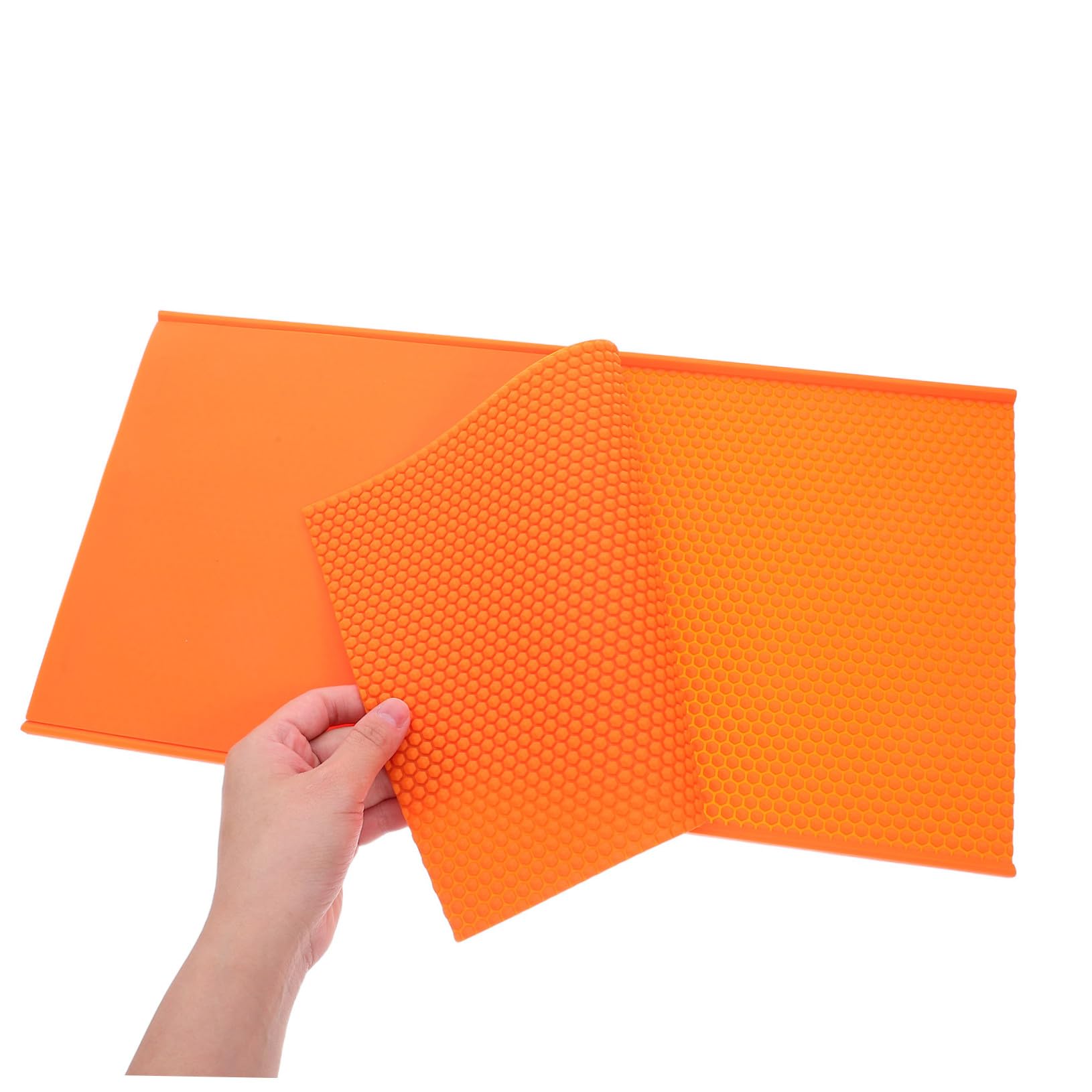HANABASS Stampo in Silicone per Foglio Cera d Api Arancione Modellatore per Apicoltura Foglio Embossed per DIY Creativo Facile da e Riutilizzabile Strumento Versatile per Apicoltori