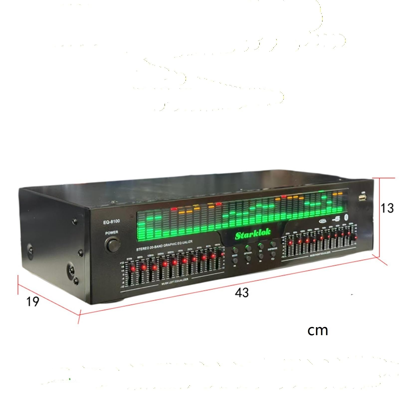 Amazon | プロフェッショナル EQ ステレオ グラフィック イコライザー