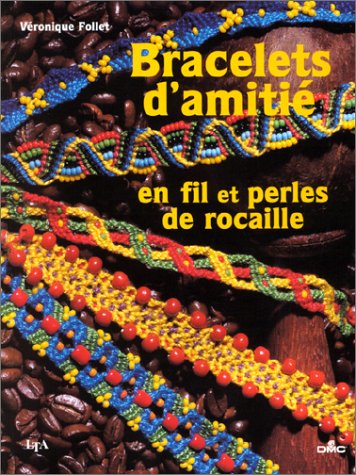 Bracelets d'amitié en fil et perles de rocaille