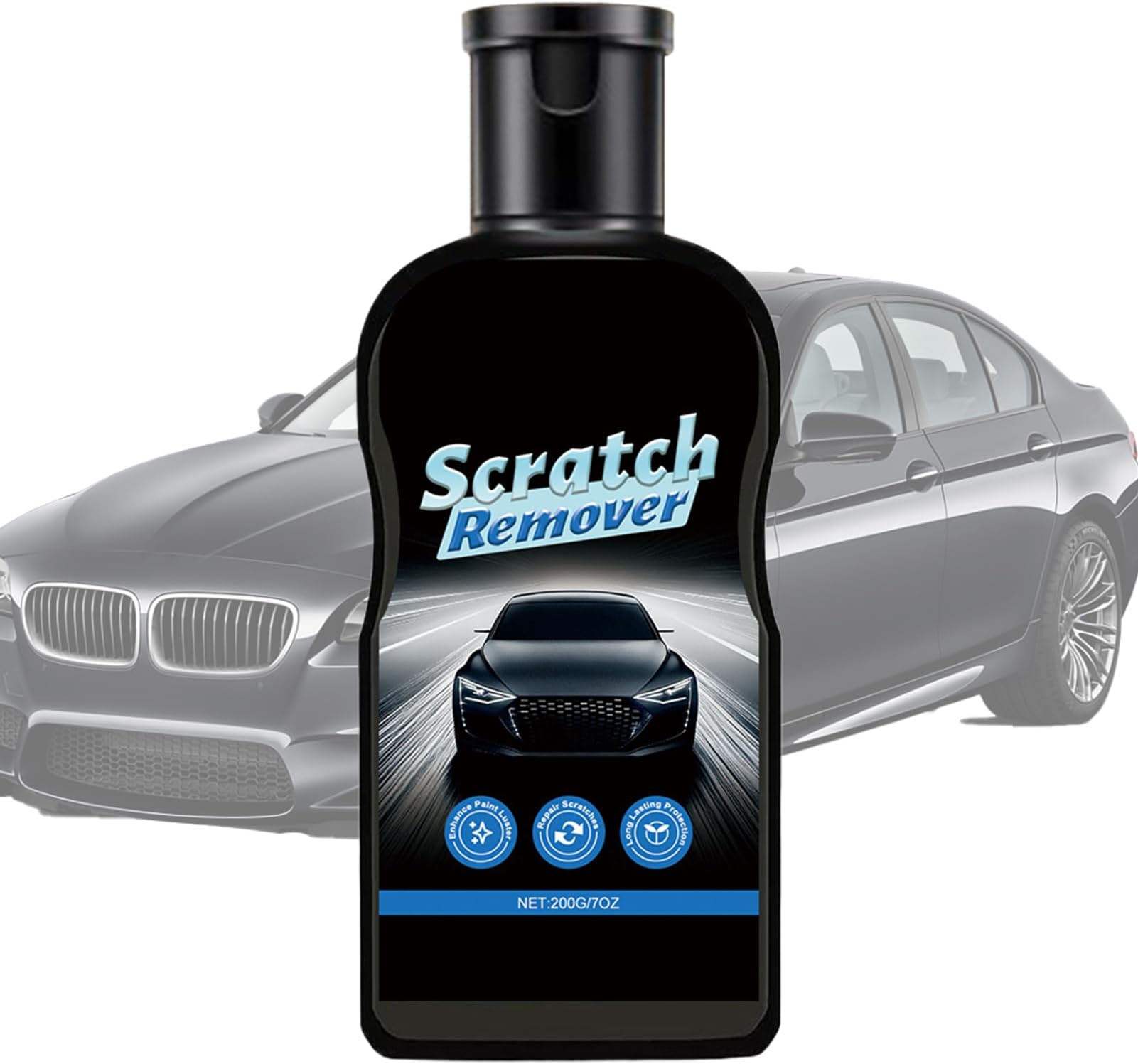 Car Scratch Remover - Multifunctional High-Gloss Restorer Paste,Long-Lasting Polishing Compound | for Repairing Cleaning Detailing Maintenance Daily Trip Motorcycle Care Boat Rv Exterior