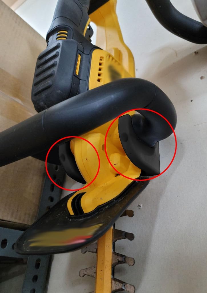 ODO LUCK Wall Mount Hanger for Dewalt 20V MAX Hedge Trimmer DCHT820B, Wall Mounted Holder,Storage Hook Bracket - Image 5