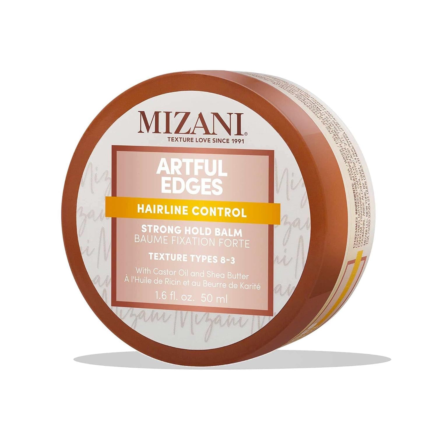 MizaniArtful Edges Edge Control Gel - Flake-Free With No Buildup, Keeps Sleek Styles in Place and Strong Hold, With Castor Oil & Shea Butter