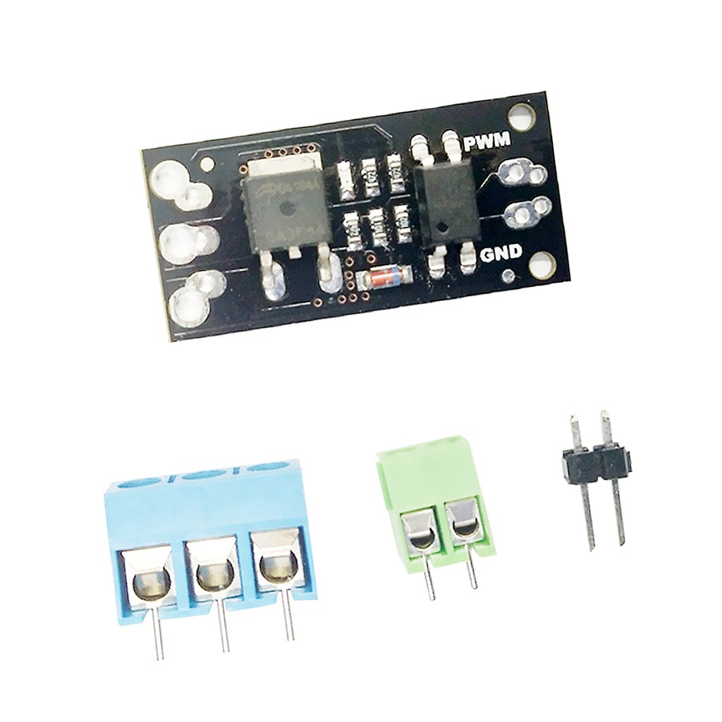 NYLSA Field Effect Module Motor Driver FR120N MOS with Terminal Pins for Arduino