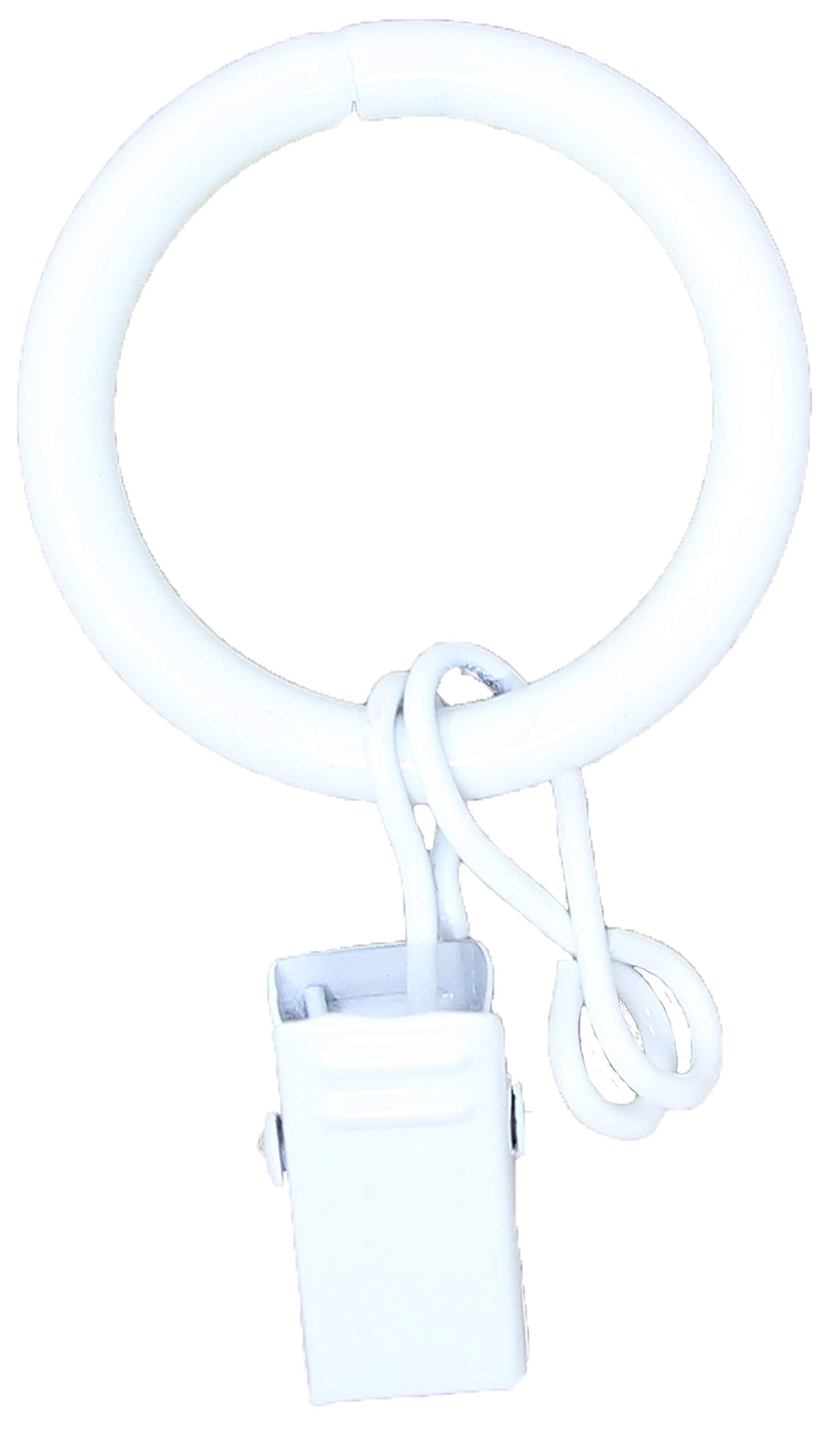 Amazon.com: Urbanest Solid Metal Window Drapery Curtain Panel Ring with ...