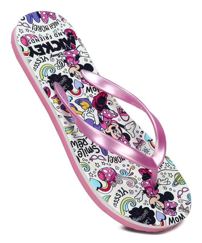 Image of PARAGON DK3743L Women's Pink Slipper Flipflops | Trendy Cushioned Slippers, Stylish and Durable | Perfect for Everyday Casual Wear