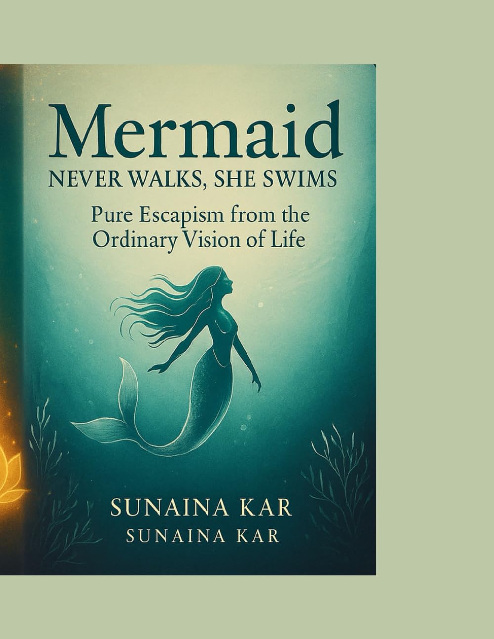Mermaid never walks ,she swims: Daydream all your vision ,make the impossible come true