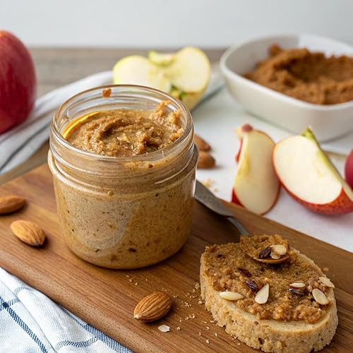 Vista 34 de BARNEY Mantequilla de almendras, chocolate, apta para dieta paleo, KETO, sin OMG, sin piel, 16 onzas