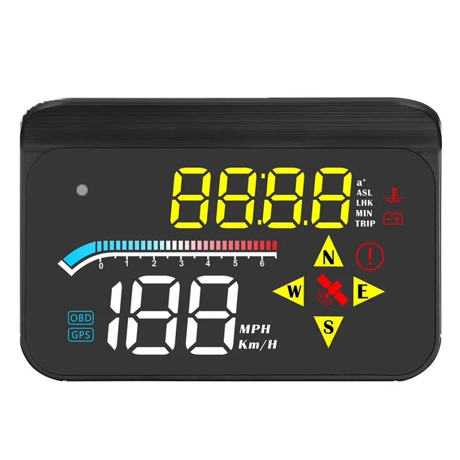 M17 Wyświetlacz Samochodowy HUD Head Up OBD Prędkościomierz GPS Projektor Na Przednią Szybę Elektronika Samochodowa Akcesoria Przyrząd Wielofunkcyjny
