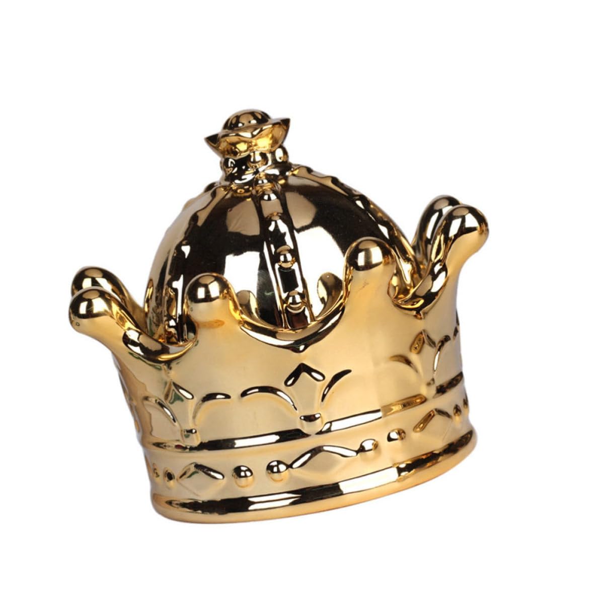 Boîte à bijoux pour boucles d'oreilles en porcelaine blanche