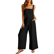 ANRABESS 2 Piece Linen Set for Women Summer Outfits