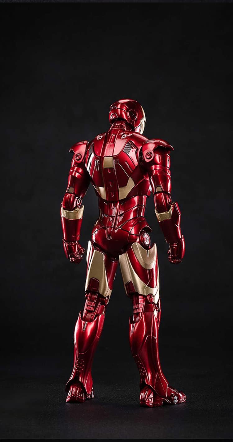 10th Anniversary 1/10 Scale Deluxe Collector Iron Man MK 3 Action Figure with the Hall of Armor 7'' 1908