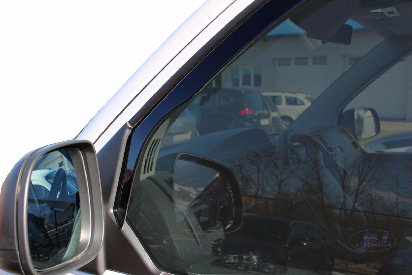 J&J Automotive - Deflectores de viento compatibles con T5 y T6 en los modelos Transporter, Caravelle y Multivan