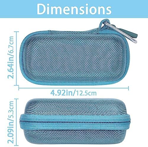 Miniatura 5 de co2CREA Estuche rígido compatible con Anker 621 Nano Power Bank 5,000mAh 12W cargador portátil, Azul, Tapa trasera