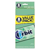 Vista 1 de Goma de menta dulce sin azúcar 8