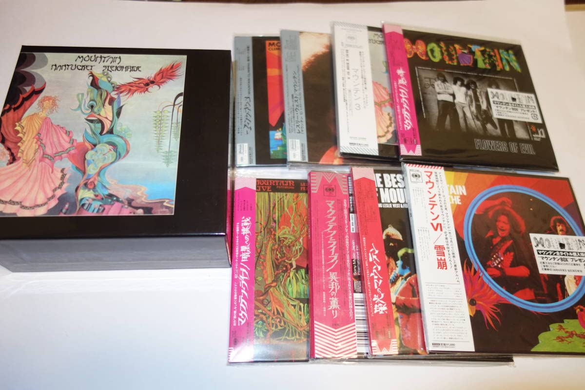 ザ・バンド 紙ジャケットボックスセット8タイトル美品！ ザ・バンド THE BAND [CD] 紙ジャケット 7タイトルセット 生産限定の