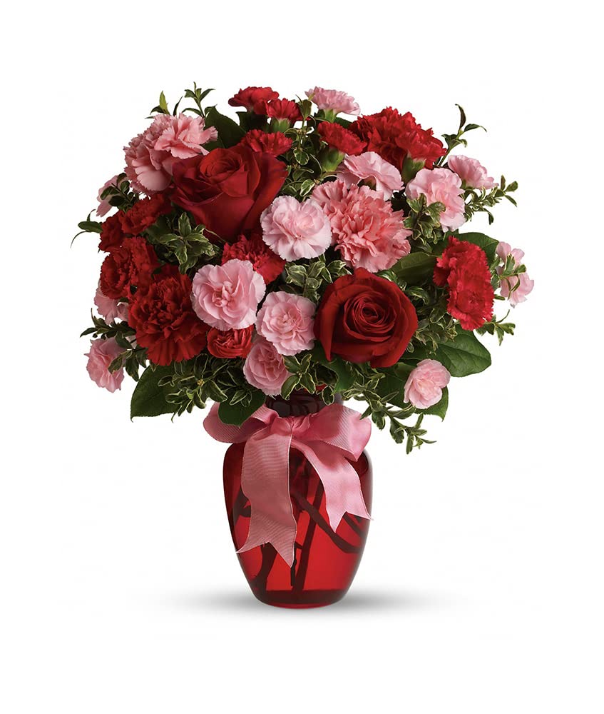 FRESH FLOWER DELIVERD- NEXT DAY TRACKED DELIVERY-ROSY LOVE BOUQUET - A LOVELY GIFT FOR MOTHER'S DAY- BIRTHDAY- THANK YOU- NEW HOME- ANNIVERSARY AND VALENTINE