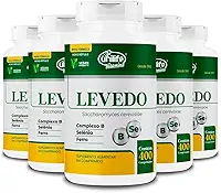 Kit 5 Levedo de cerveja complexo B 400 comprimidos Unilife
