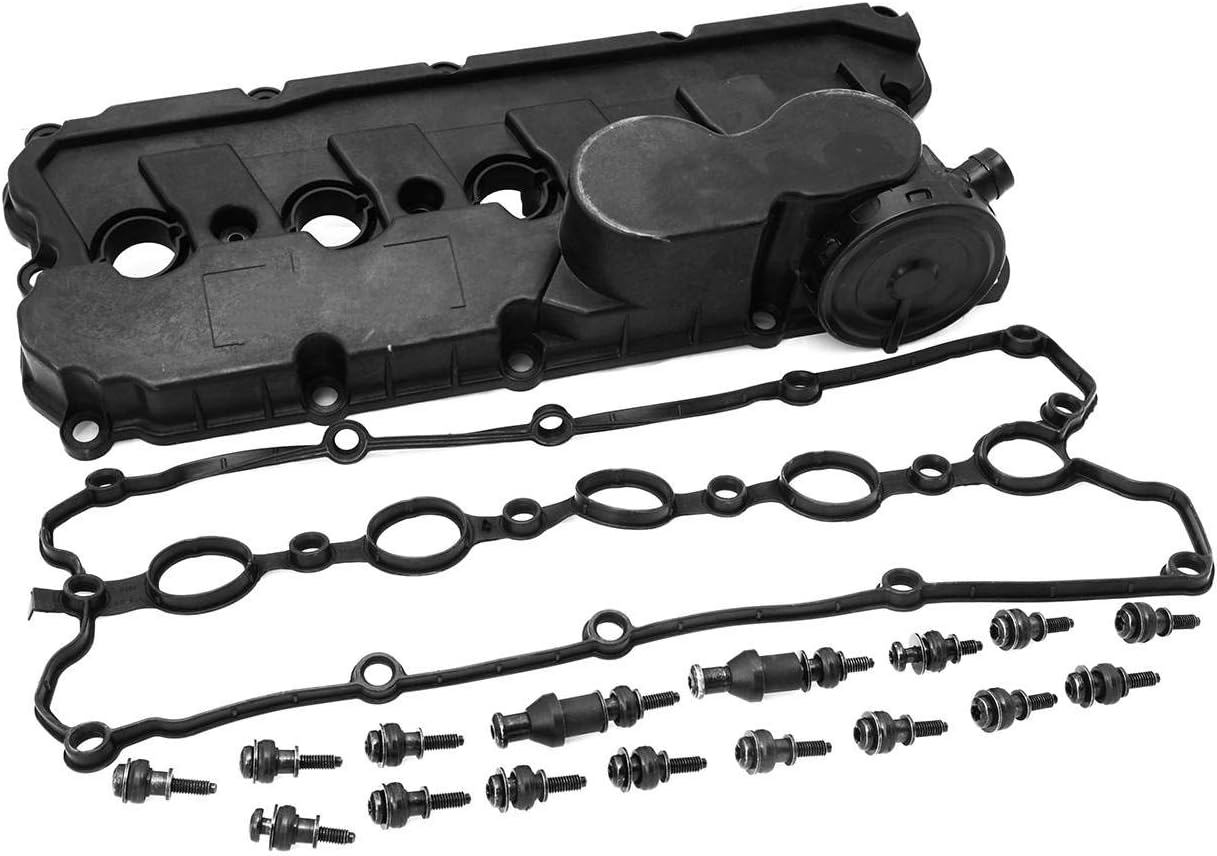 07K103469L Engine Valve Cover w/Gasket and Bolts for Volk-swagen VW 2.5L Jetta Rabbit Golf Passat 2006-2014