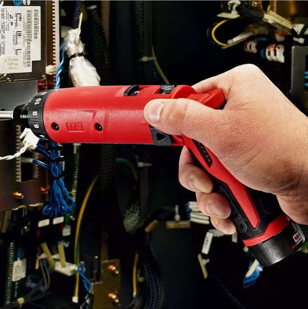 Compatible with Milwaukee 2101-22 M4 4V 1/4-Inch Hex Screwdriver w/Batteries