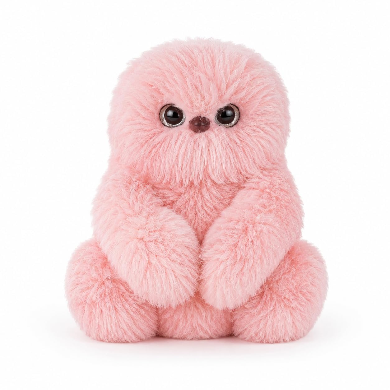 Buy FLUXBOX Mirumi Bag Charm Cute Fluffy Plush Head Shaking Owl