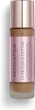 Revolution Conceal & Define Concealer, Lightweight, Long-Lasting, Full Coverage Face Makeup, C14, 4g