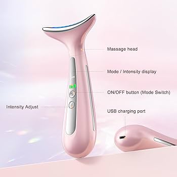 Amazon.com: AZMAVO Facial and Neck Massager for Face, Neck