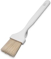 Sparta Meteor Boar Bristle Basting Brush 2-Inch - Heat-Resistant Pastry Brush with Hanging Hook, Brown